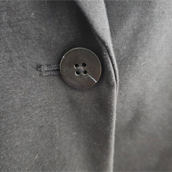 J. .Jill Essential Cotton Stretch Blazer Women’s XS Navy Blue Casual Work Jacket - Picture 5 of 15